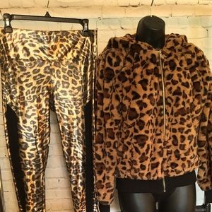 2pc Jacket and Leggings Set.